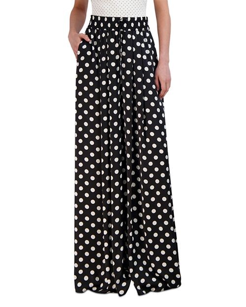 

Широкие брюки BCBGMAXAZRIA, цвет Black