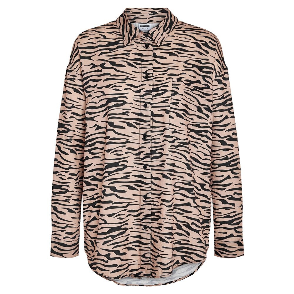 

Рубашка с длинным рукавом Noisy May Ripple Oversized, коричневый