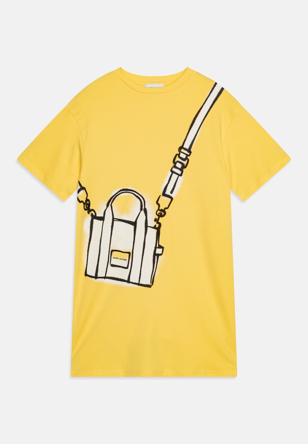 

Платье из джерси Short Sleeved Dress The Marc Jacobs, цвет gold yellow