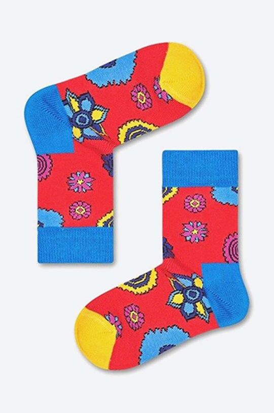 

Детские носки Happy Socks x The Beatles 50th Anniversary, красный