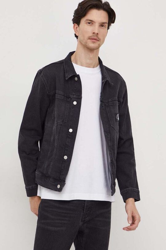 

Джинсовая куртка Calvin Klein Jeans, черный