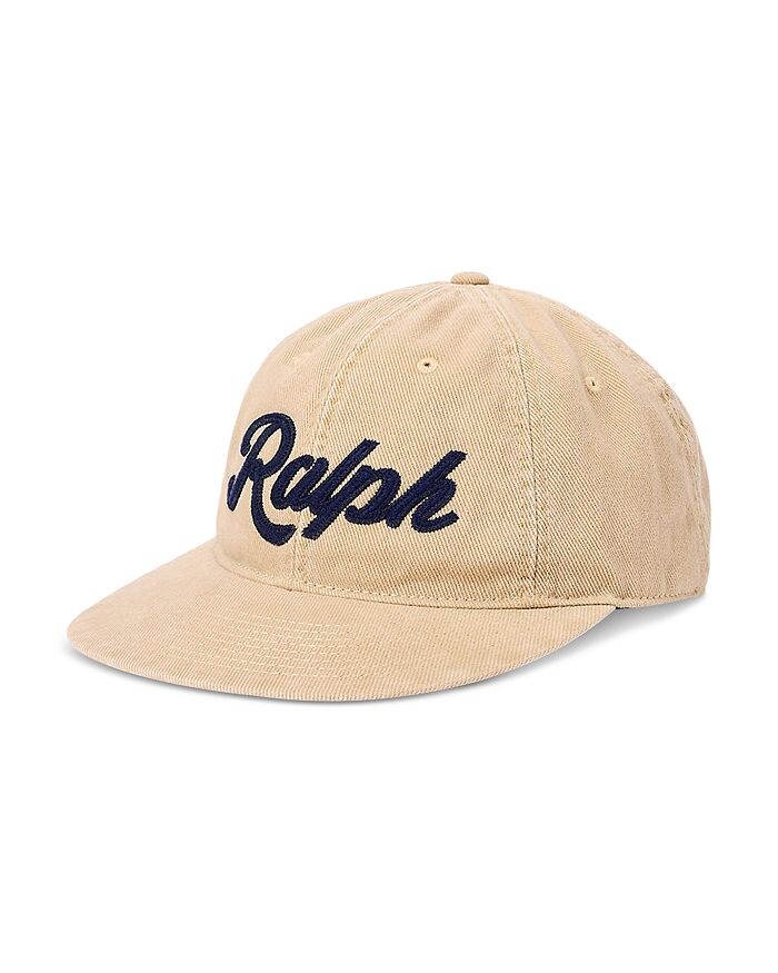 

Бейсбольная кепка с аппликацией из хлопкового твила Polo Ralph Lauren, коричневый/бежевый