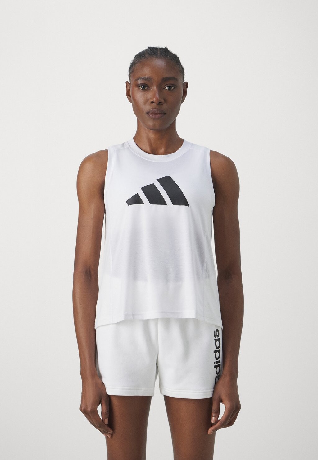 

Верх adidas Performance ЛОГОТИП, белый/черный