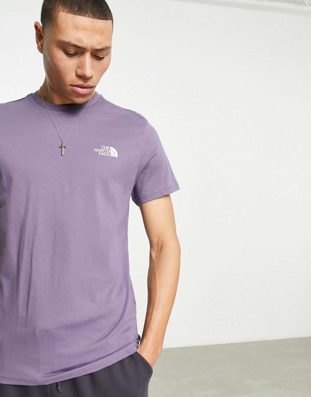 

Фиолетовая футболка The North Face Simple Dome, Фиолетовый