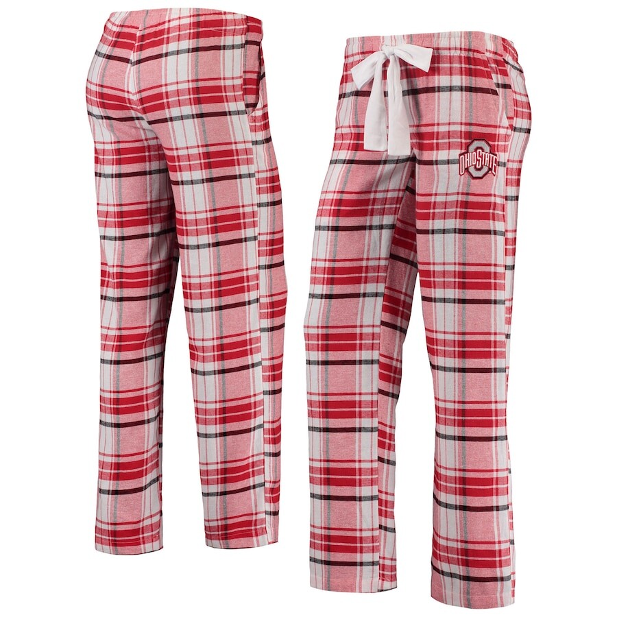

Пижамный комплект Concepts Sport Ohio State Buckeyes, алый