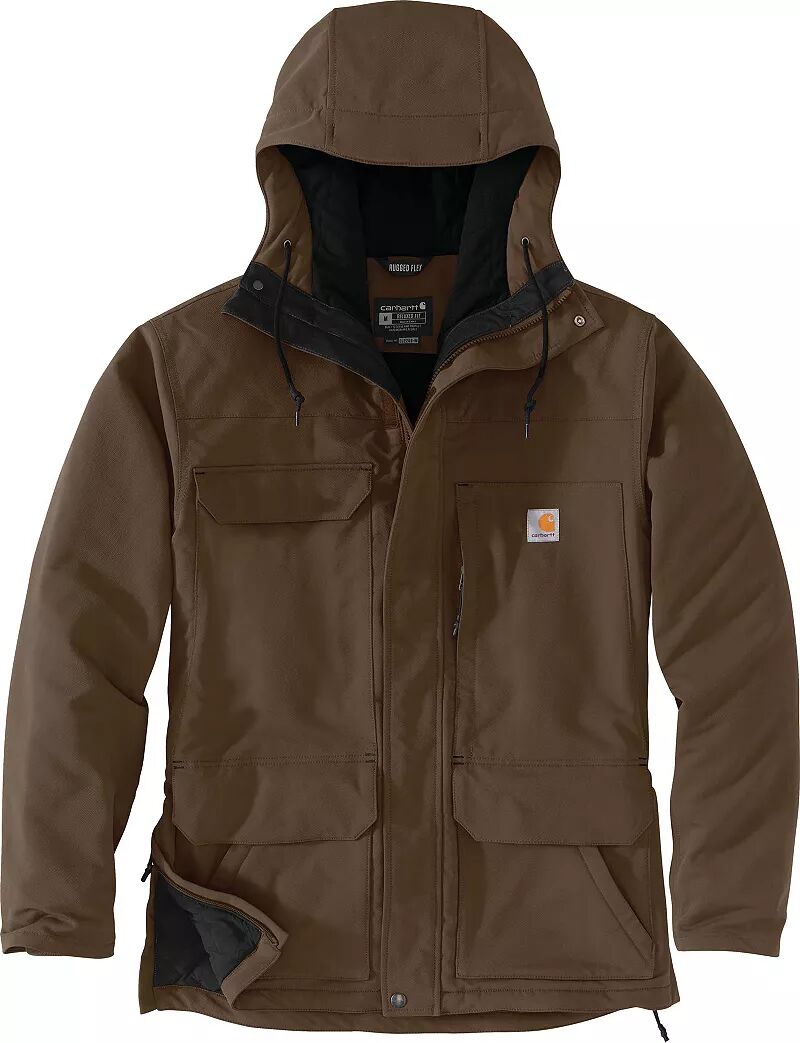 цена Carhartt Мужская традиционная утепленная куртка свободного кроя Super Dux