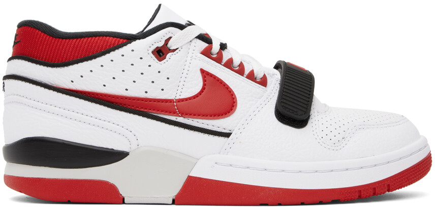 

Бело-красные кроссовки Nike Billie Eilish Edition Air Alpha Force 88