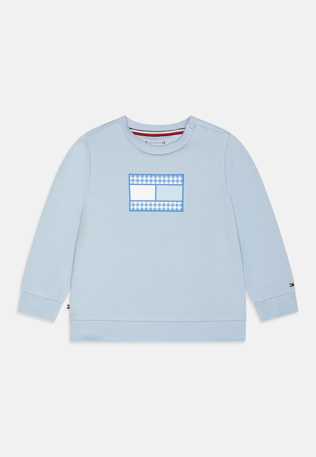 

Толстовка BABY GINGHAM FLAG UNISEX Tommy Hilfiger, цвет breezy blue