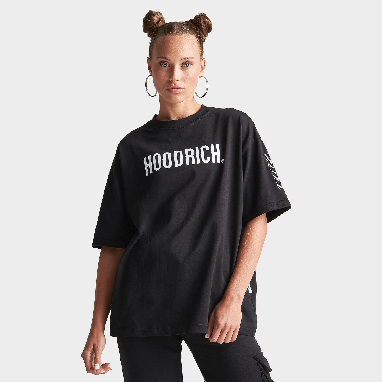 

Женская футболка Hoodrich Azure Boyfriend, черный