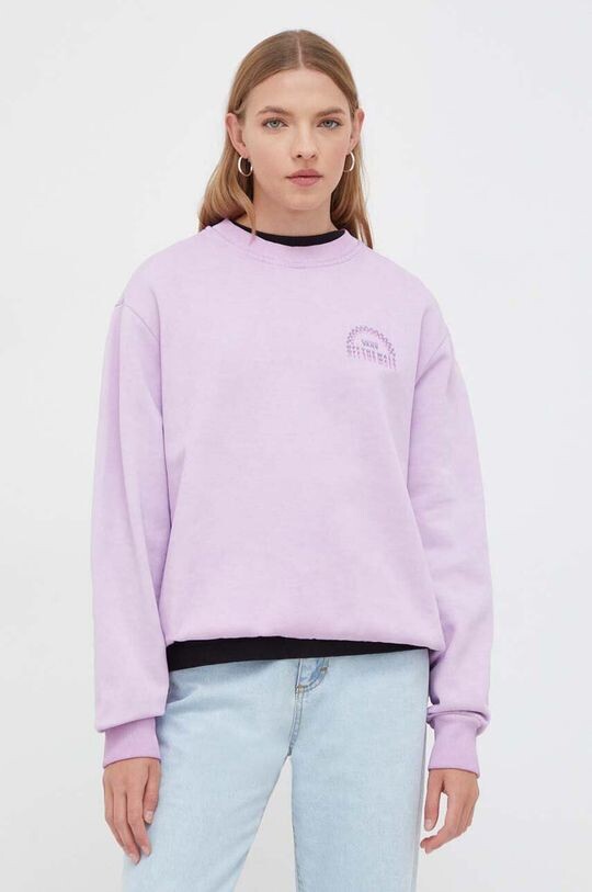 

Хлопковая толстовка Vans, роза