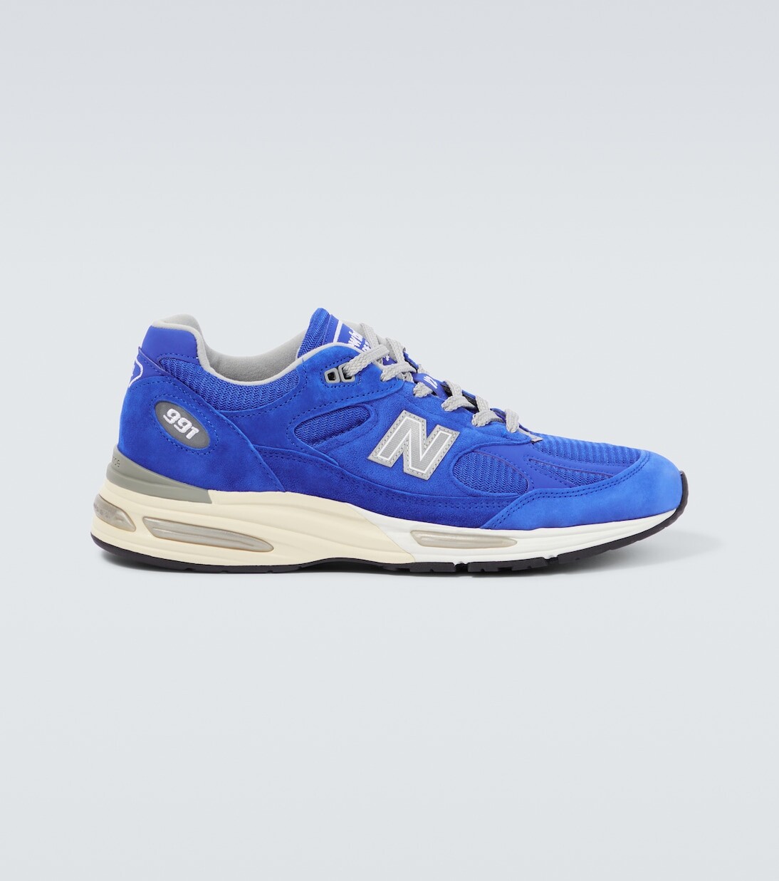 

Кроссовки Made In UK 991v2 с замшевой отделкой New Balance, синий