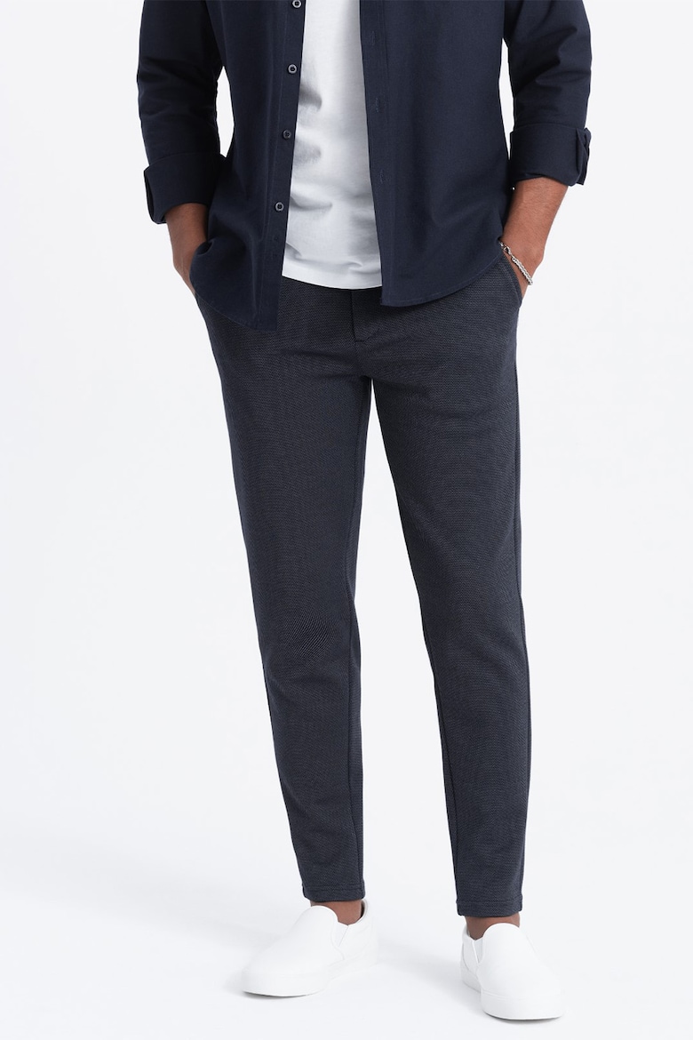 Рельефные брюки с галстуком Ombre, серый спортивные брюки с галстуком ombre серый