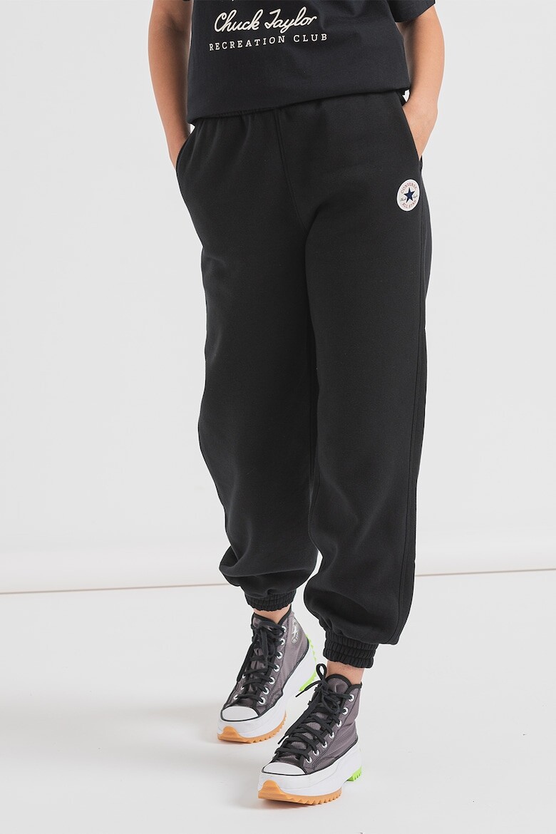 

Спортивные брюки в стиле ретро с логотипом Chuck Taylor Converse, черный