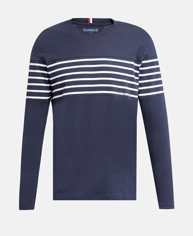 

Топ с длинными рукавами Tommy Hilfiger, темно-синий
