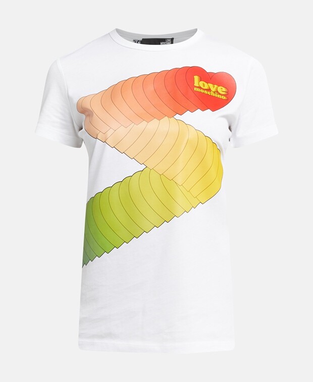 

Футболка Love Moschino, белый