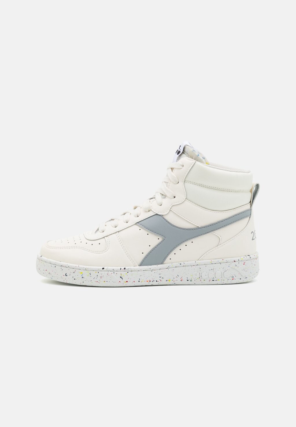 

Высокие кроссовки Diadora MAGIC BASKET MID UNISEX, цвет whisper white/ultimate gray