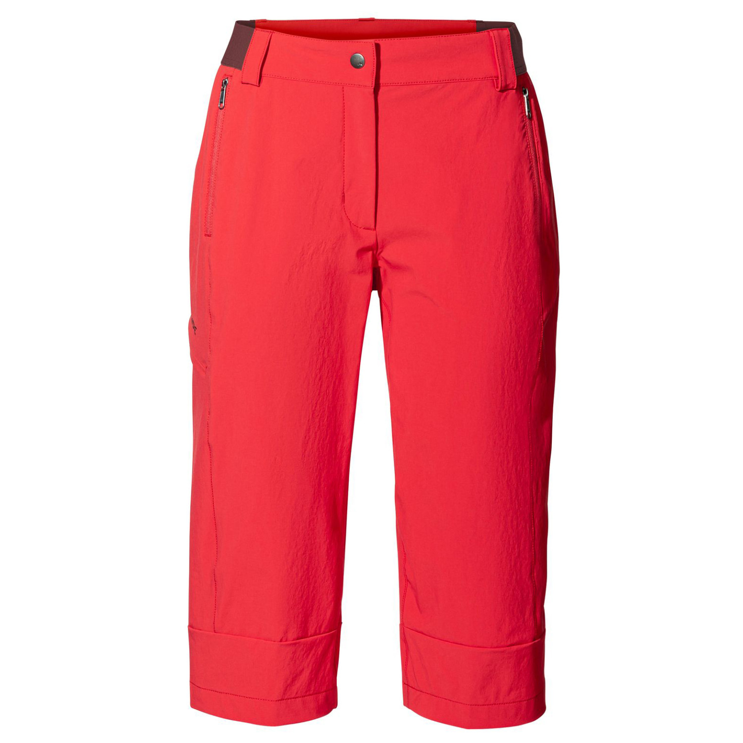 Трекинговые брюки Vaude Women's Farley Stretch Capri III, цвет Flame