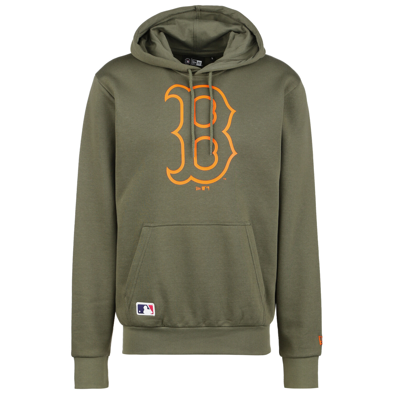 

Толстовка NEW ERA Kapuzenpullover MLB Boston Red Sox Seasonal Team Logo, цвет oliv/orange