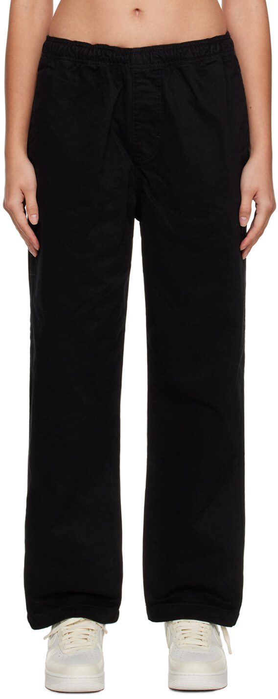 

Черные пляжные брюки Stussy, Черный, Черные пляжные брюки Stussy