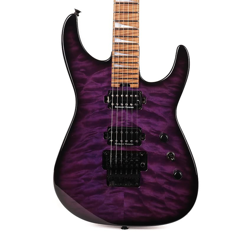 

Электрогитара Jackson Custom Shop Dinky Transparent Purple Burst