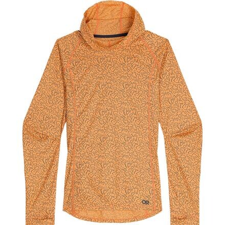 

Толстовка с принтом Echo женская Outdoor Research, цвет Orange Fizz Squiggle/Orange Fizz