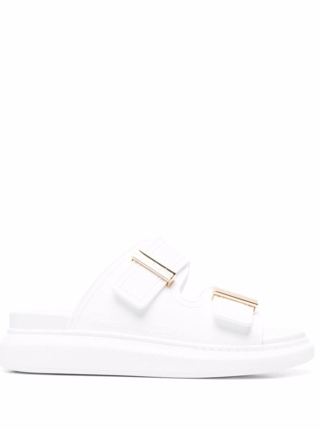 

Alexander McQueen сандалии Hybrid на платформе, белый