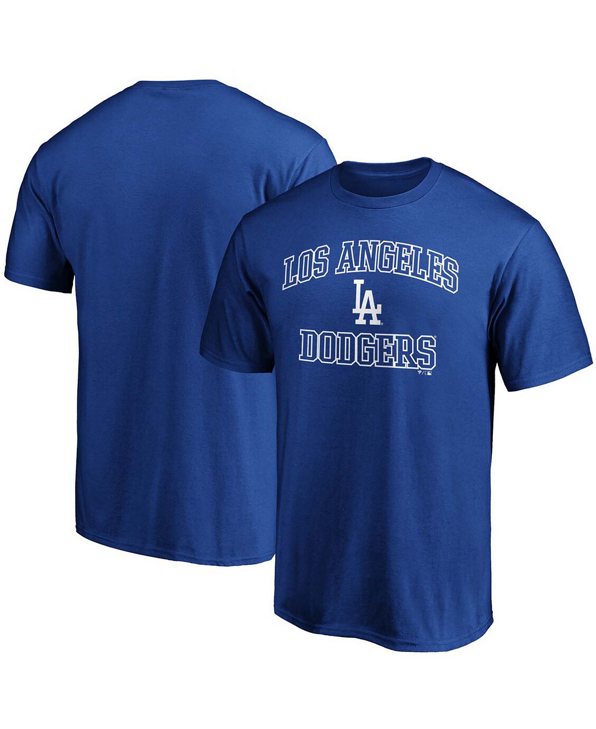 Мужская футболка Royal Los Angeles Dodgers Heart Soul Fanatics