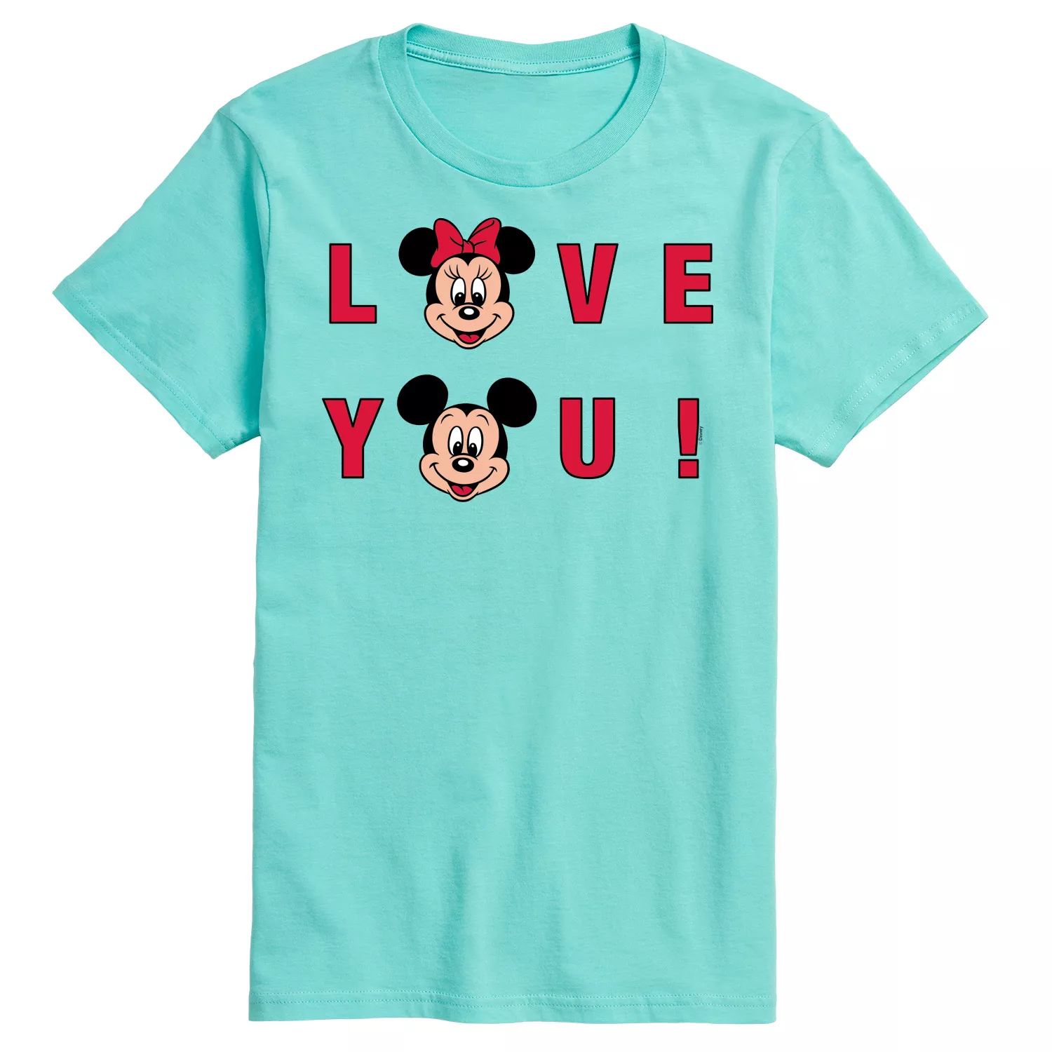 

Мужская футболка с рисунком Love You Disney от Disney Licensed Character