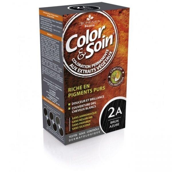 

Краска для волос Soin Organic 2A Brun Azure COLOR SOIN