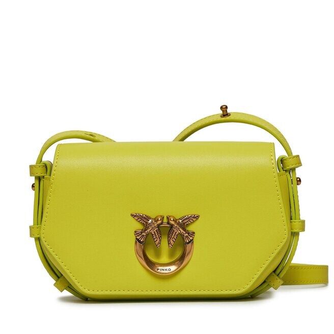

Сумка Pinko LoveClick Exagon, зеленый