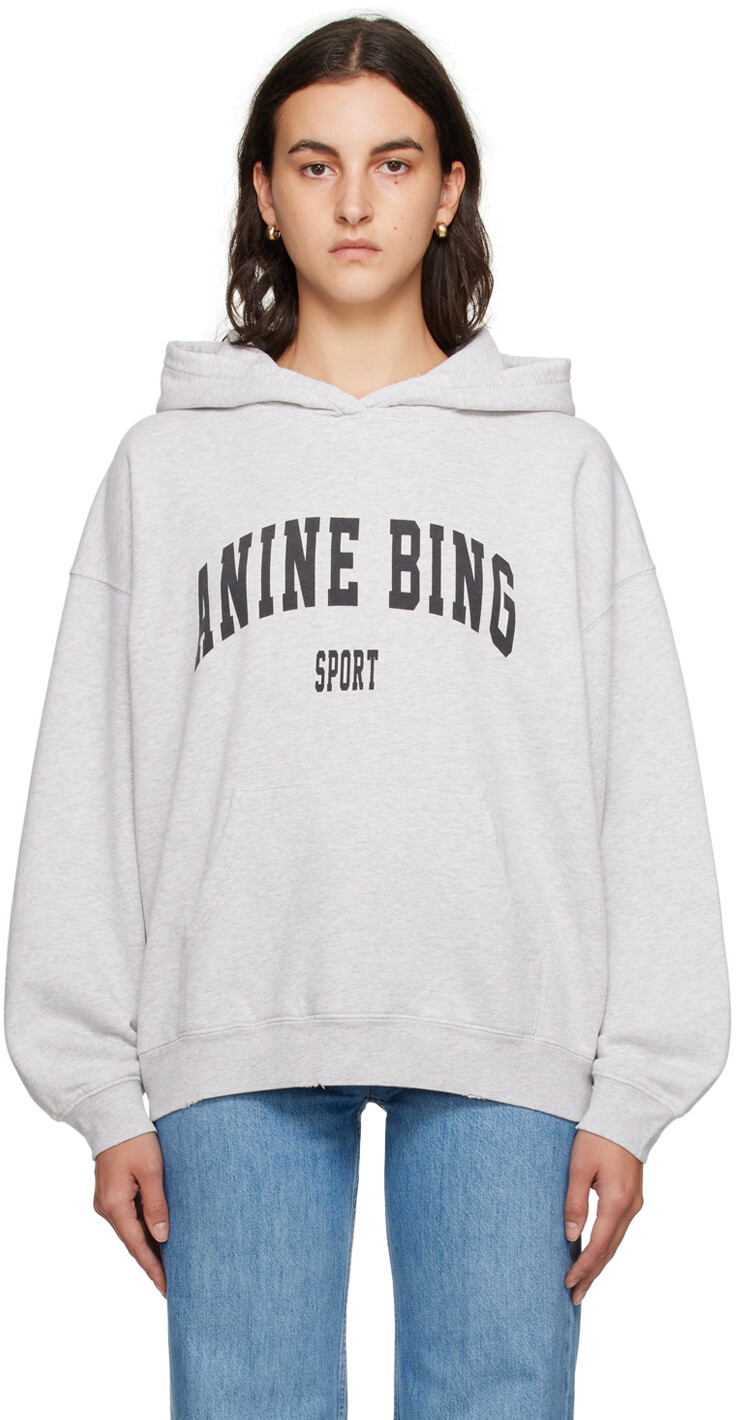 

Серый худи Harvey ANINE BING