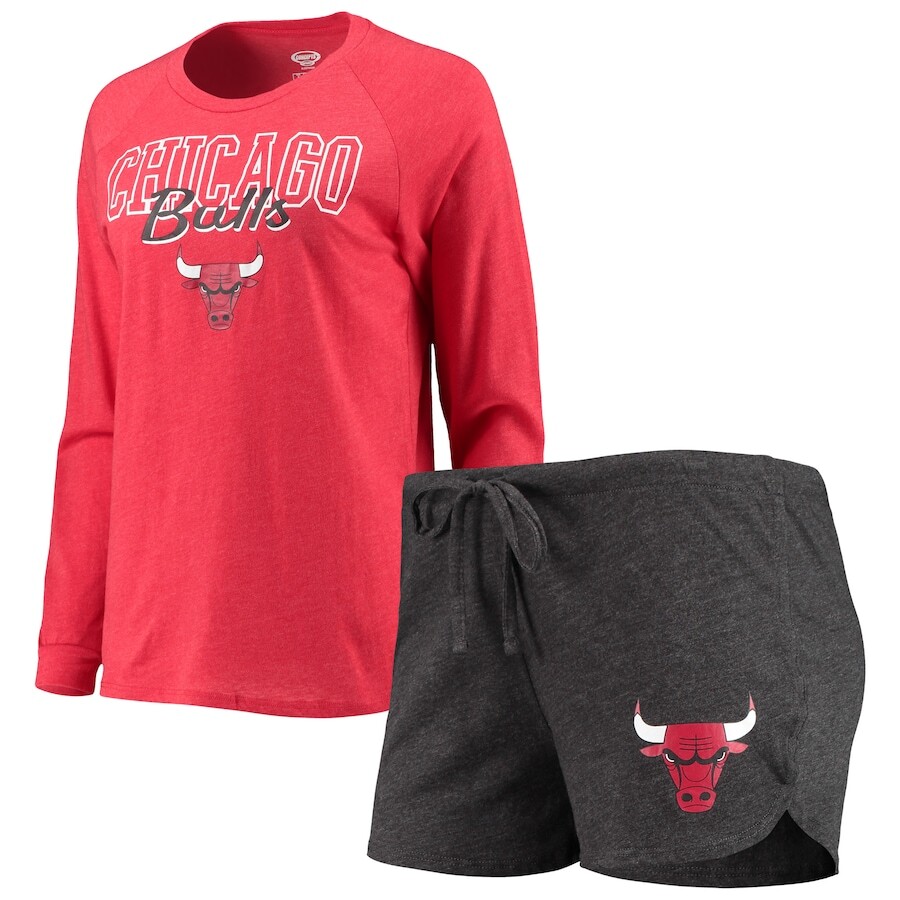

Пижамный комплект Concepts Sport Chicago Bulls, черный