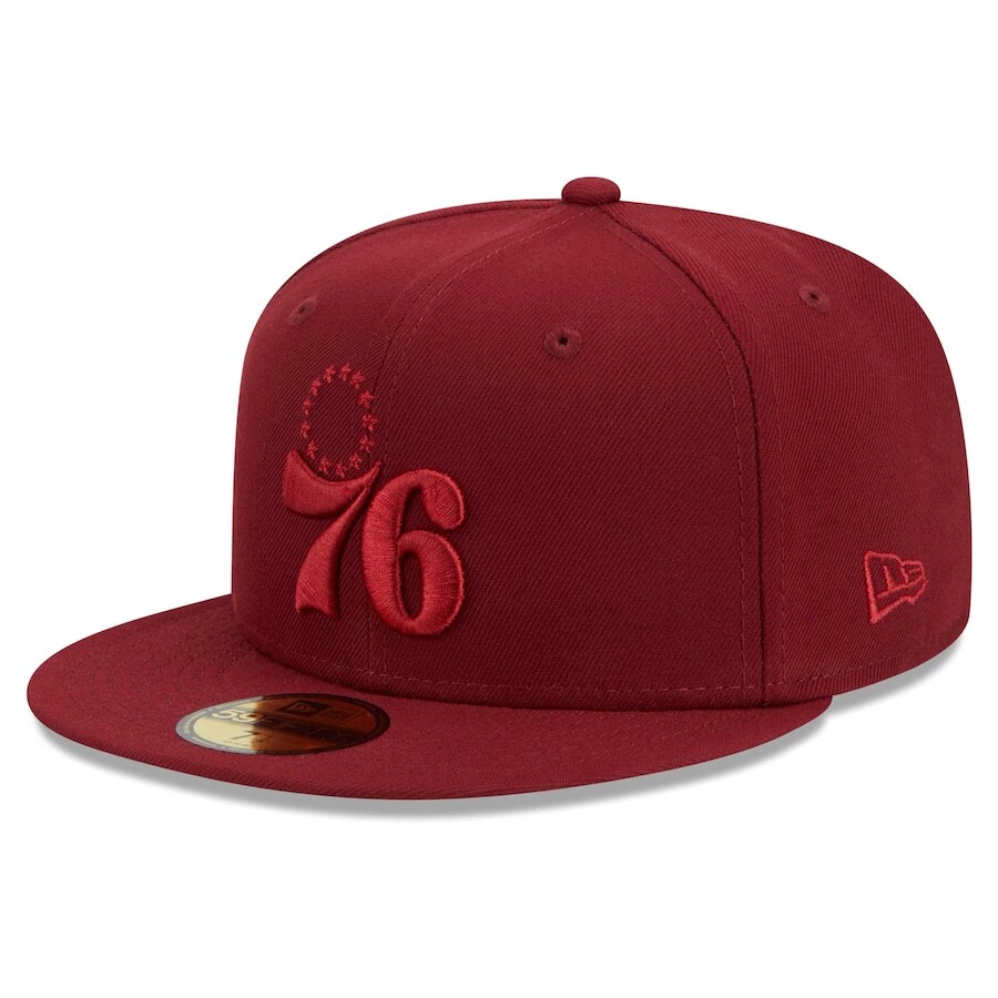 

Бейсболка New Era Philadelphia 76Ers, малиновый