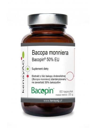 

KenayAG, Bacopa monniera, пищевая добавка, 60 капсул Inna marka