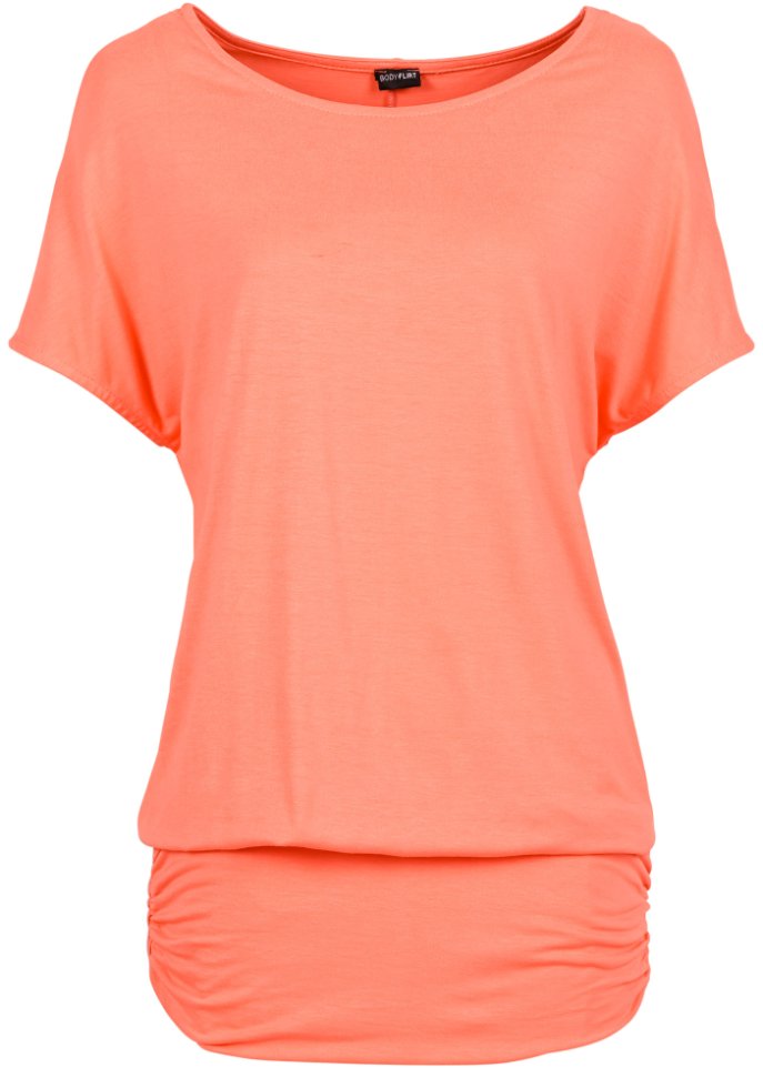 Рубашка Bodyflirt, оранжевый polusha рубашка polusha