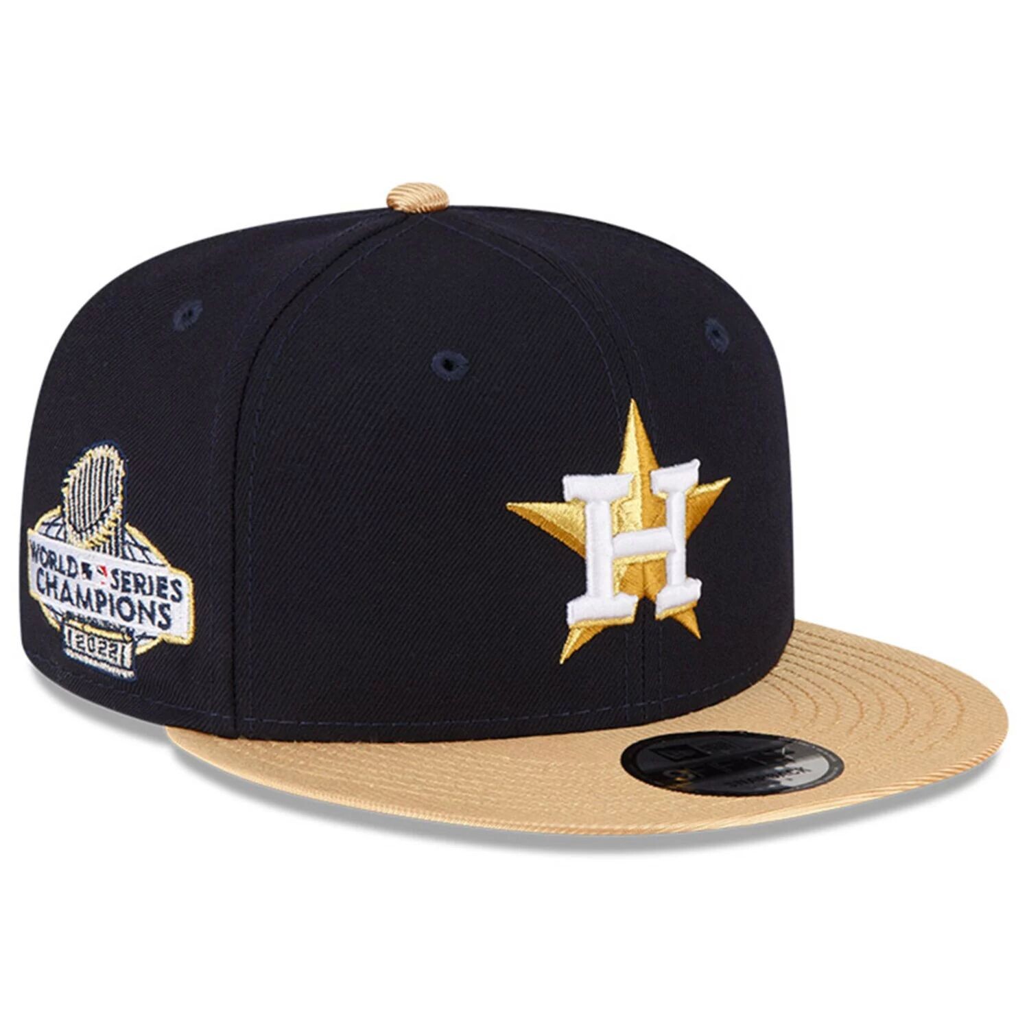 

Темно-синяя кепка New Era Houston Astros 2023 Gold Collection 9FIFTY Snapback
