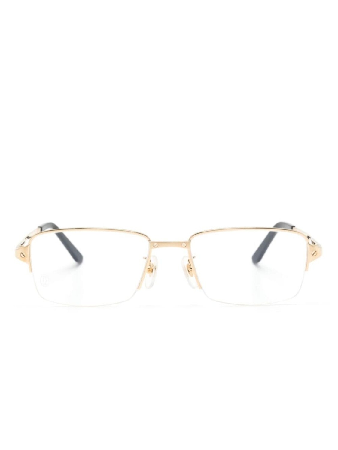 

Cartier Eyewear очки в прямоугольной оправе, золотистый