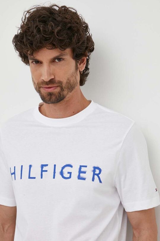 

Хлопковая футболка Tommy Hilfiger, белый