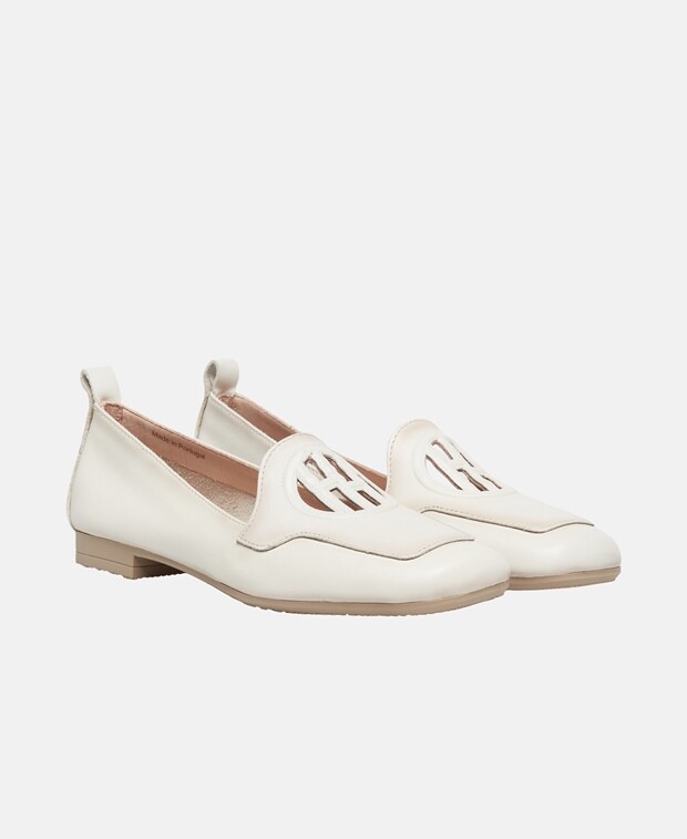 

Лоферы Hispanitas, цвет Wool White