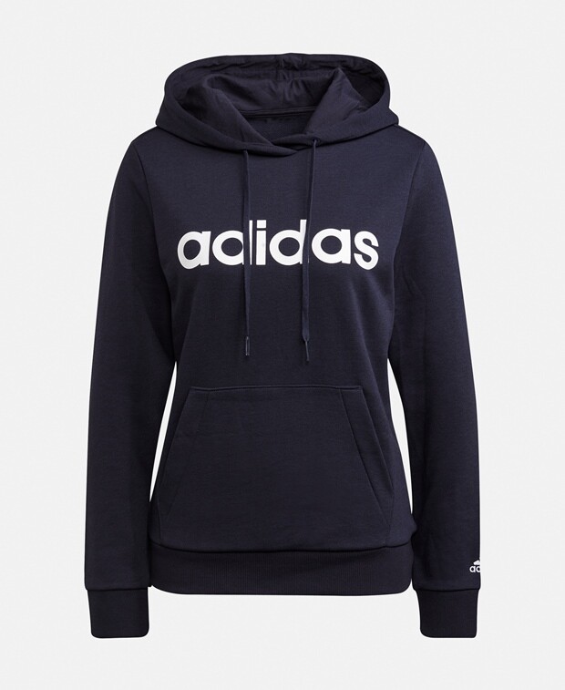 

Толстовка с капюшоном adidas, темно-синий