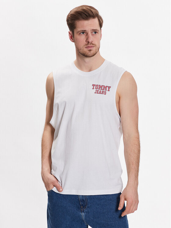 

Майка свободного кроя Tommy Jeans, белый