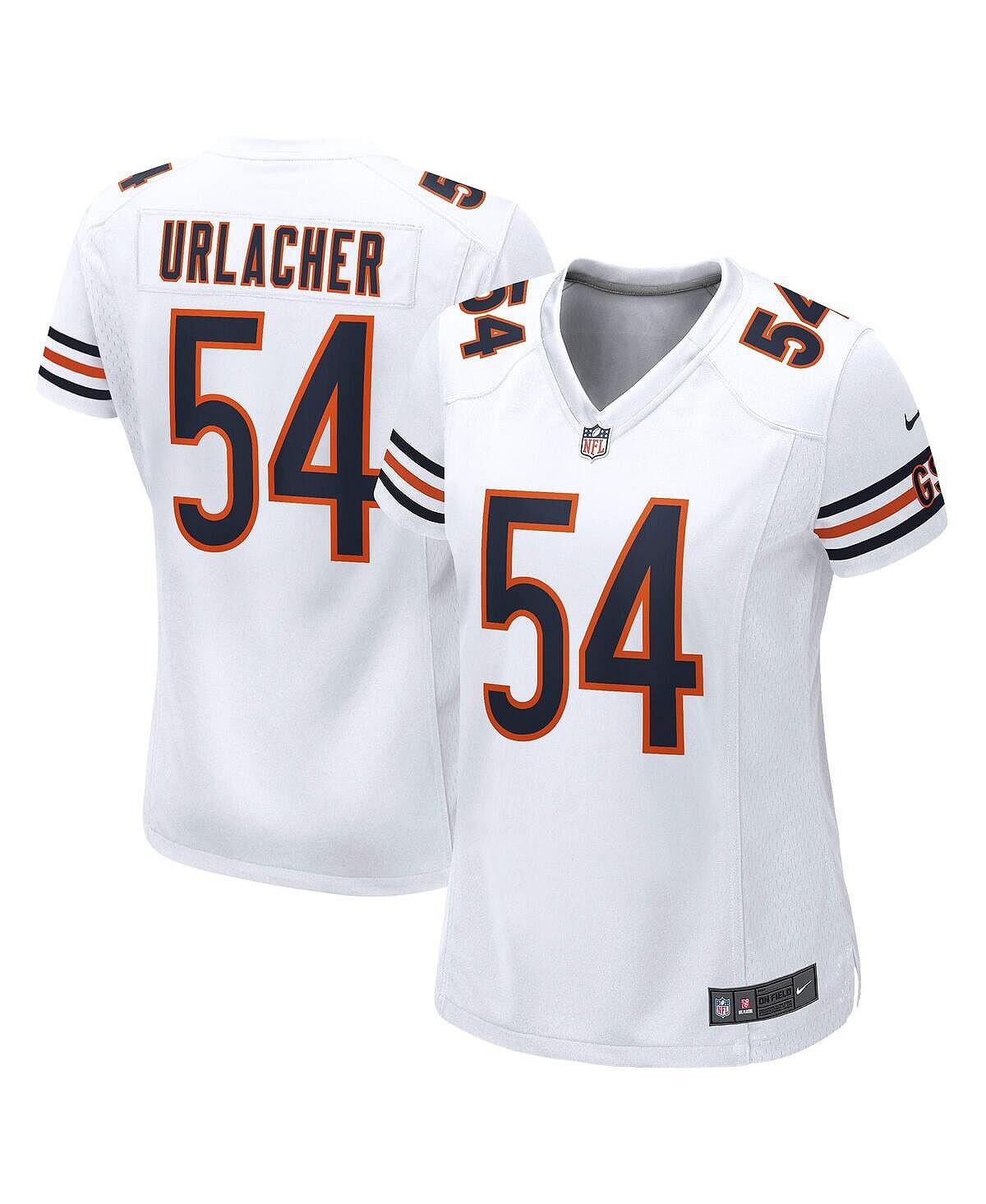 

Женская майка для пенсионеров Brian Urlacher White Chicago Bears Nike, белый