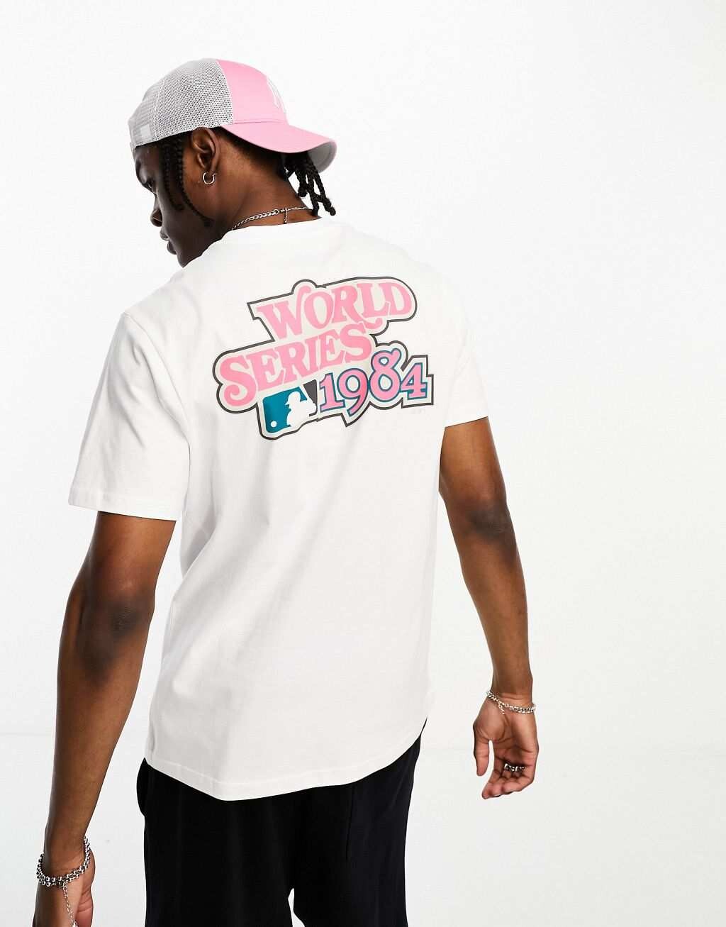 

Белая футболка 47 Brand Detroit Tigers с принтом на груди и спине, Белый