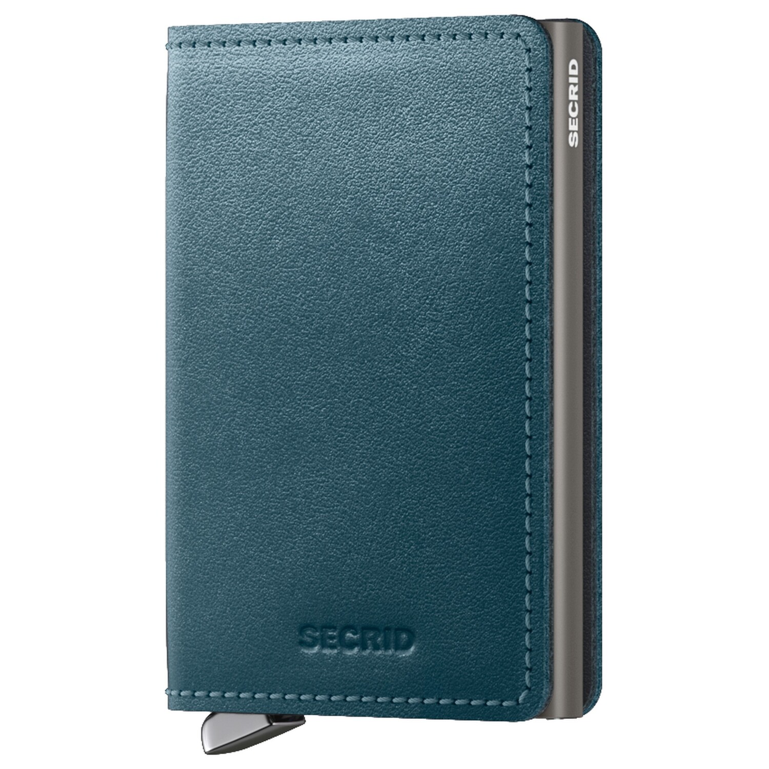 Кошелек Secrid Dusk Slim 10.2 см RFID, цвет teal