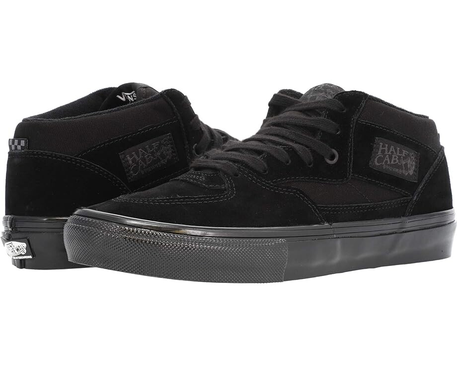 

Кроссовки Vans Skate Half Cab, цвет Black/Black