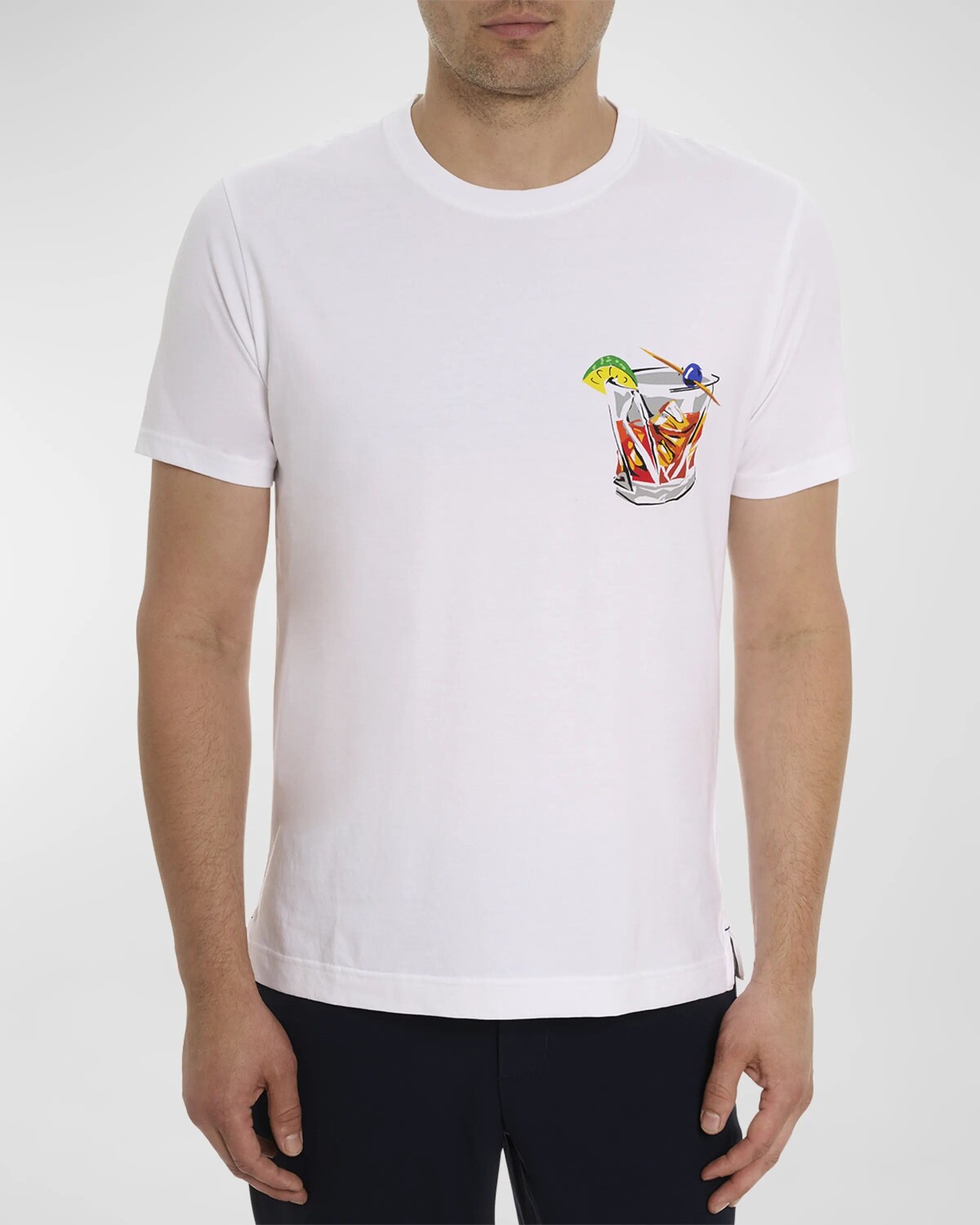 

Мужская футболка с рисунком Serendipity Robert Graham, цвет White