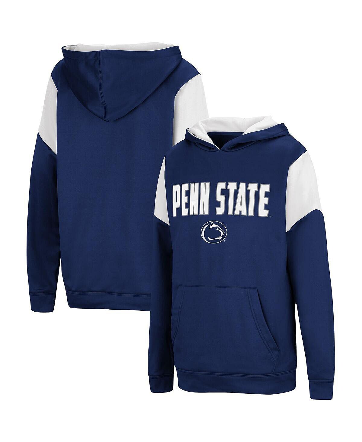 

Темно-синий пуловер с капюшоном Big Boys Penn State Nittany Lions VF Cut Sew Colosseum