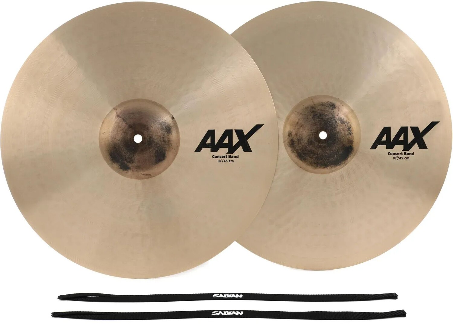 

Ручные тарелки Sabian AAX для концертного оркестра (пара) — 18 дюймов