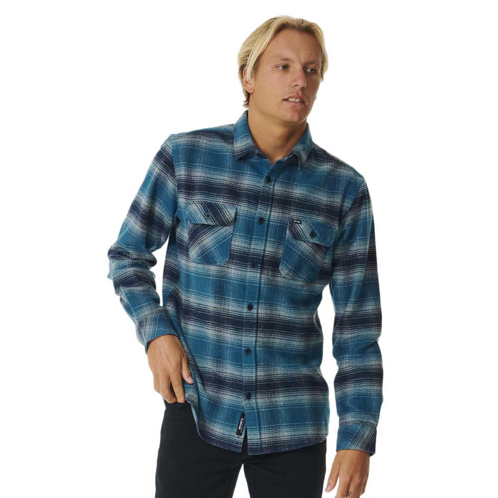 

Рубашка с длинным рукавом Rip Curl Count Flannel, синий