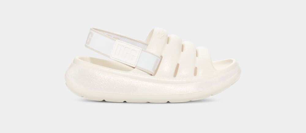 

Сандалии Sport Yeah Glitter UGG, белый